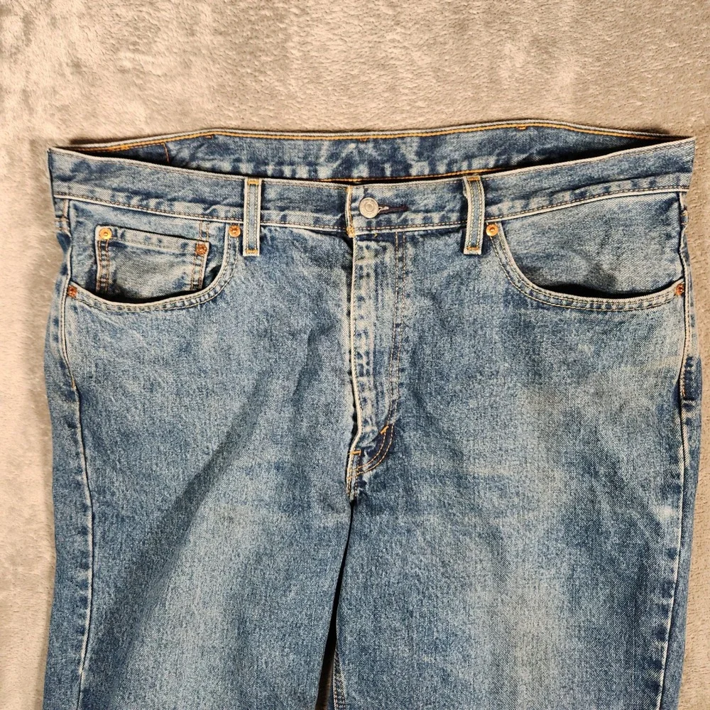 Levi's 505 Jeans‎ Men's 40X30 Blue Straight Leg Classic Fit